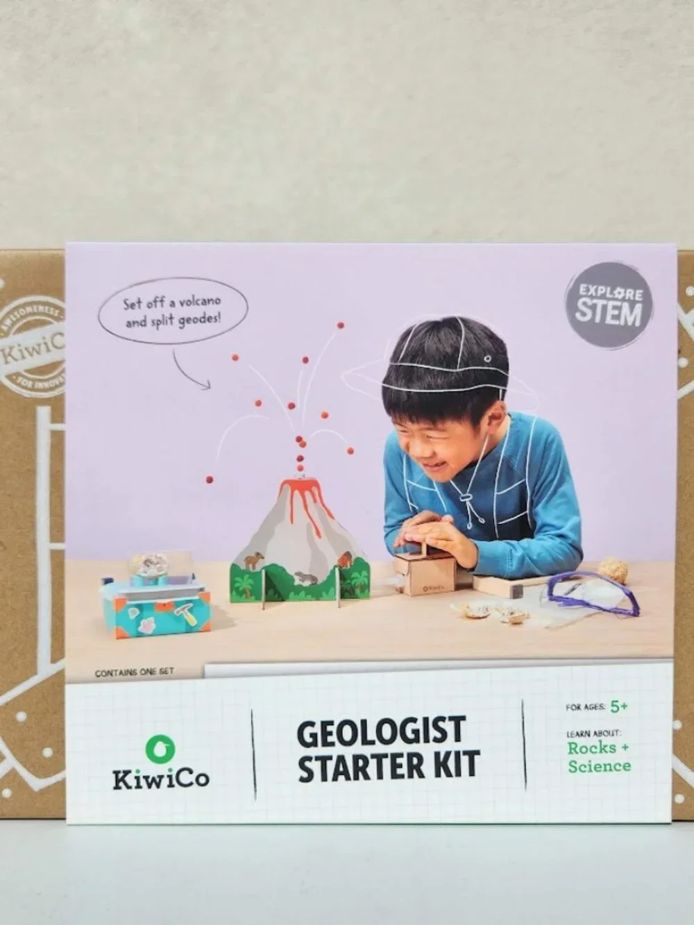 NEW KiwiCo. Kiwi Co. Geologist Starter Science Kit Craft Experiments School Supp